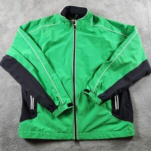 Footjoy DryJoys Tour Collection Jacket Mens size L Large Full Zip Golf Polyester